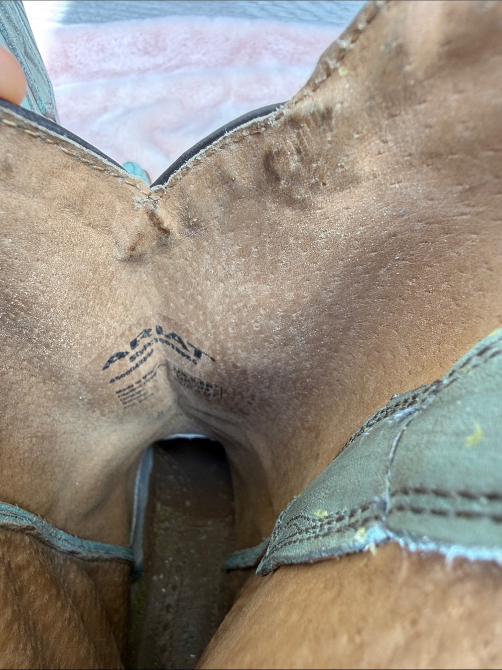 Ariat Turquoise Cowboy Boots 6.5 - Picture 5 of 6